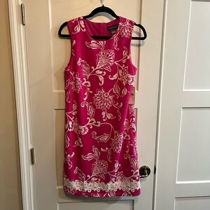 Jessica Howard Fuchsia Floral Mini Dress